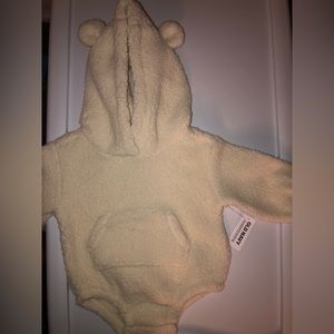 3-6 months Unisex winter hoodie